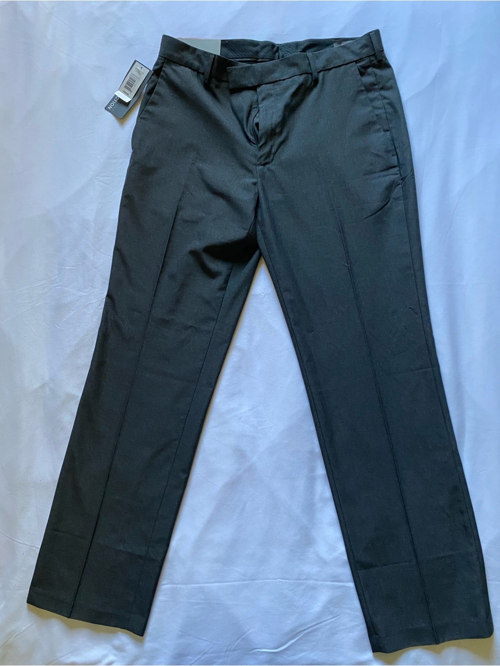 Kenneth Cole Reaction Men’s Black Dress Pants - Tailored Crease